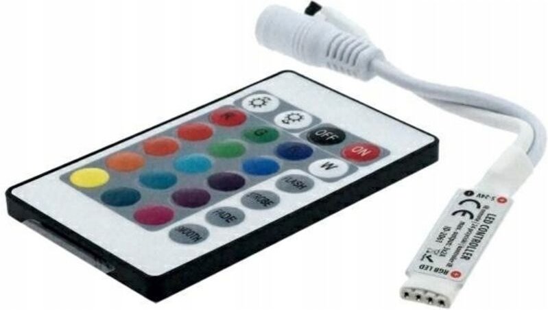 IR-RGB-Controller 24 Tasten 72W Mini