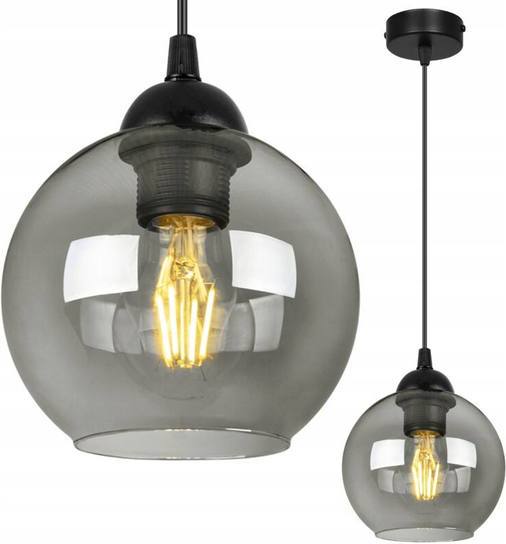 Moderne Elegante Hängelampe Mit Glaskugeln