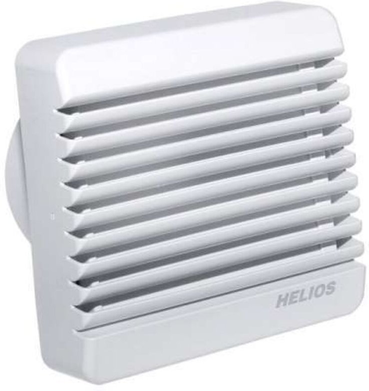 Helios - HelioVent Minilüfter hr 90 ke mit Kugellager und elektr. Verschlußklappe