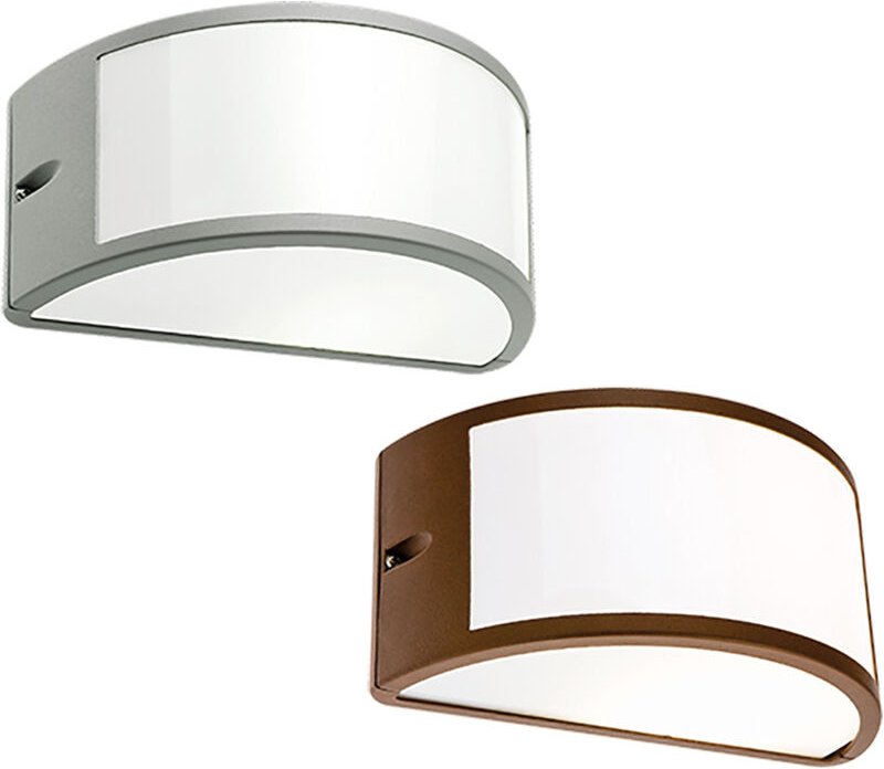 Applique umbe 60 w - 25 x 12 x 13 corten