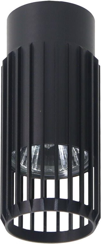 VERTIKALES SCHWARZES DOWNLIGHT 1xGU10
