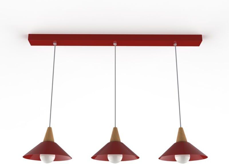 Funnel sospensione binario monocolore lucido