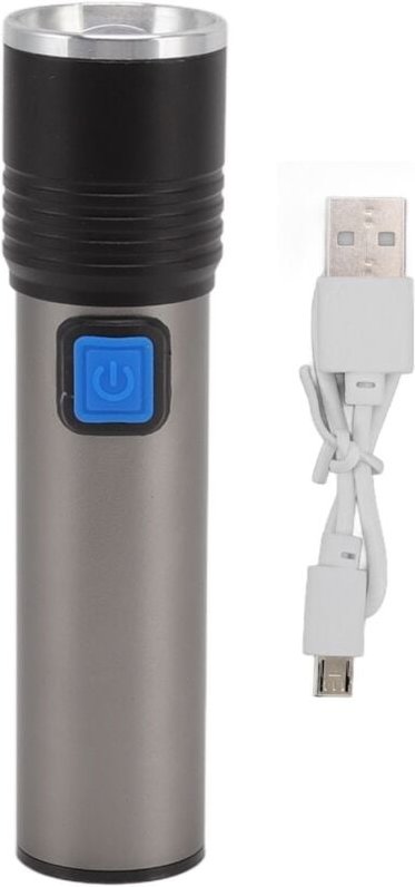 Marhynchus 365nm LED-UV-Taschenlampe, USB-wiederaufladbare Mini-Taschenlampe, Taschenlampe zur Erkennung von Haustieruri...