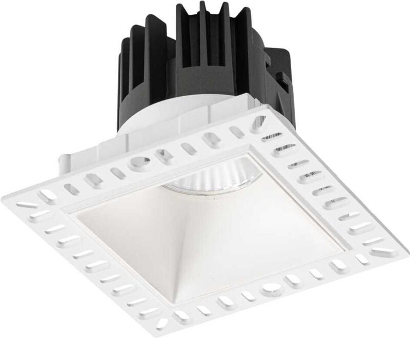 Thumbnail - Ideal Lux - game Integriertes, randloses, quadratisches LED-Einbau-Downlight, weiß, 1100 lm, 3000 k