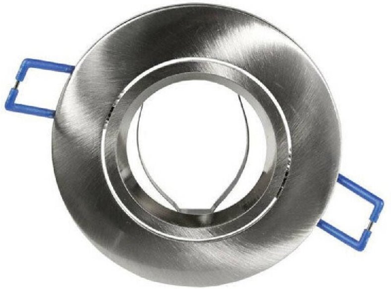 Trade Shop Traesio - Trade Shop - faretto da incasso tondo support faretti portafaretto - Silber