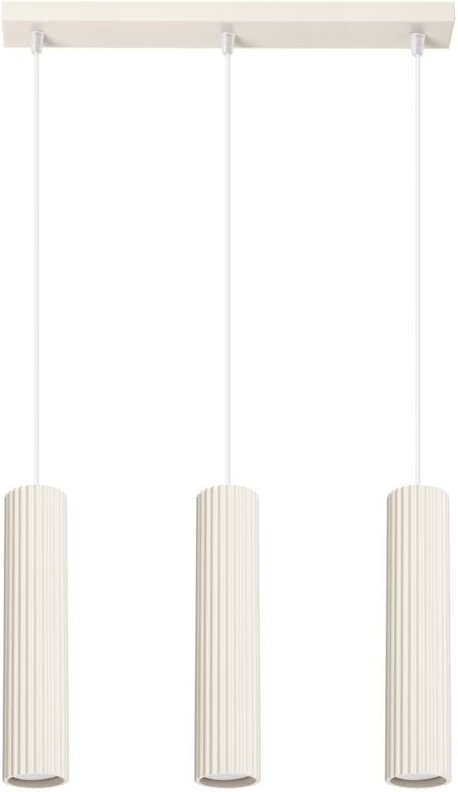 Bernstein 3 GU10 Hängelampe Beige Alu Lumilo 15.699,94