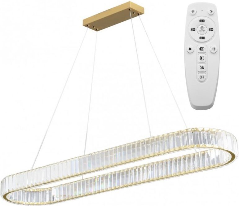 Toolight - hängelampe led APP1508-CP brush gold