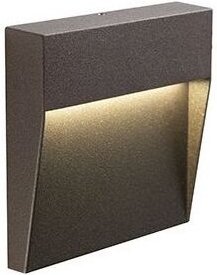 Step light 3W Led 3000K line geo square coffee