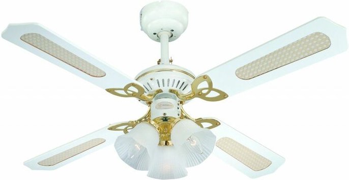 Deckenventilator Princess Trio Weiß 105 cm