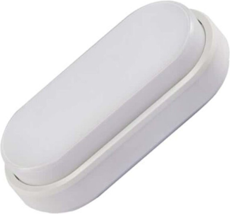 Led-Oval-Wandleuchte EDM 18W 6400K 1300 Lumen 23cm