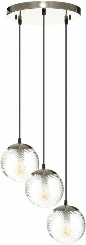 Hängelampe für Wohnzimmer, 3 hängende Kugeln, ø 15 cm