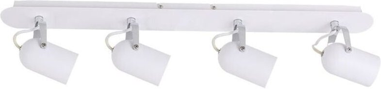 Lumen - Moderne Scheinwerfer Weiß 4 Licht mit weißem Schatten, GU10 - Italux