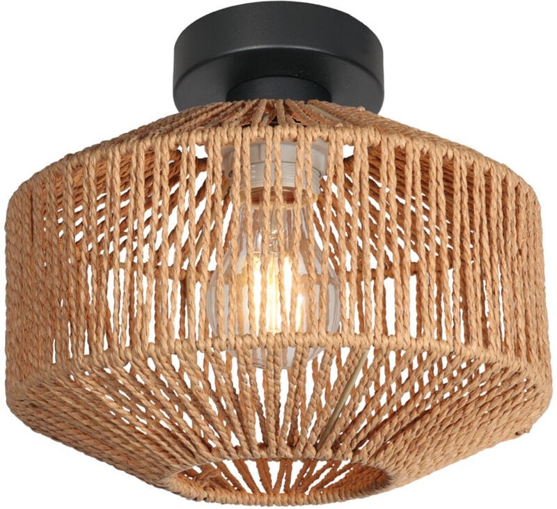 Steinhauer - deckenleuchte - Bloeba - natürlich schwarz -