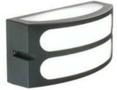 E27 Sovil 175/16-ip54-graue wandleuchte