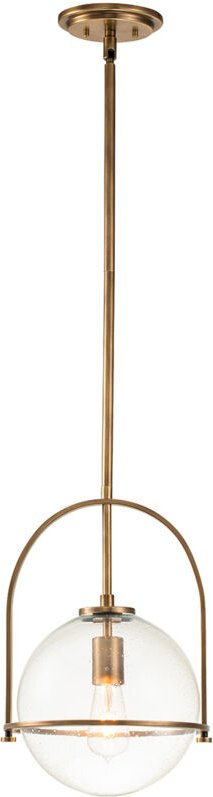 Thumbnail - Elstead Hinkley Somerset Globe Pendelleuchte Heritage Messing