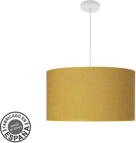 Fashion Pendelleuchte 3xe27 weiß/gelb regx50x50cm m/Diffusor