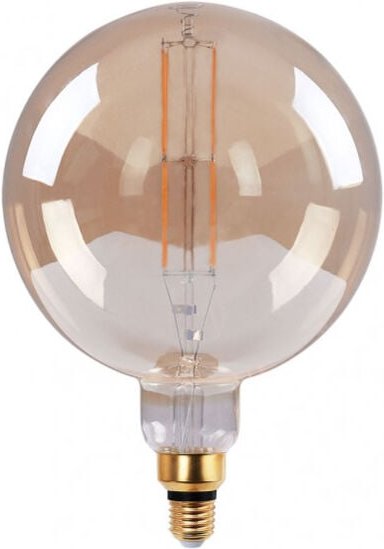 FABRILAMP Globe Glühbirne 30x20d 8w 640lm E27 Amber 3000k