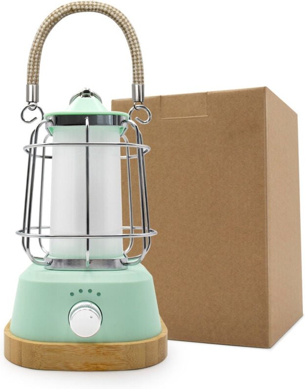 Gotrays - Wiederaufladbare LED-Campinglampe 400 lm, bis zu 80 Stunden Akkulaufzeit Stufenloses Dimmen, Farbtemperatur, d...