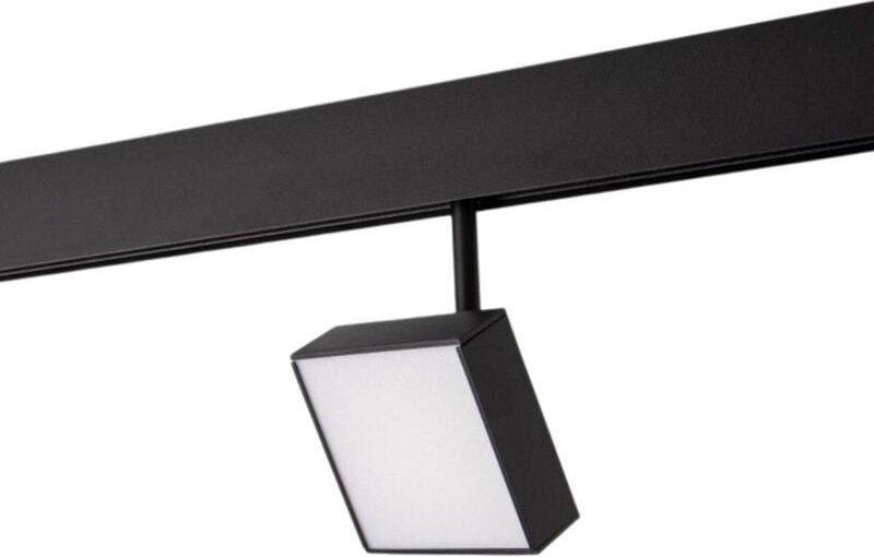Thumbnail - Quadratische LED-Leuchte für 48V Magnetschienen - 9W - CRI90 -