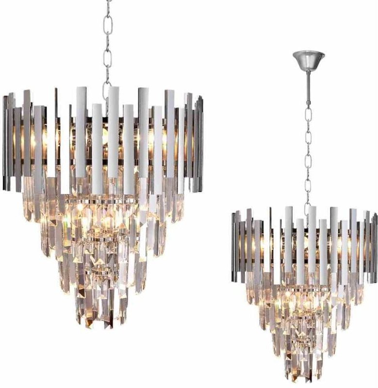 Kristall-Hängelampe 9x40W E14 ASPEN ML5997 Milagro