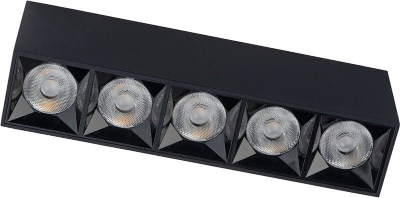LED-Einbauleuchte MIDI Schwarz Aluminium Nowodvorski 10058