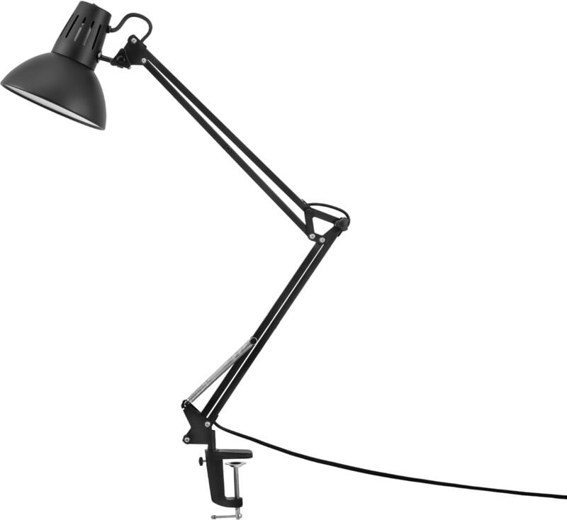 Led Lampe Tischlampe Deko Tischleuchte Schreibtischlampe Arbeitszimmer Büro E27 Tischleuchte - Schwarz, Schwarz 1 - Paco...