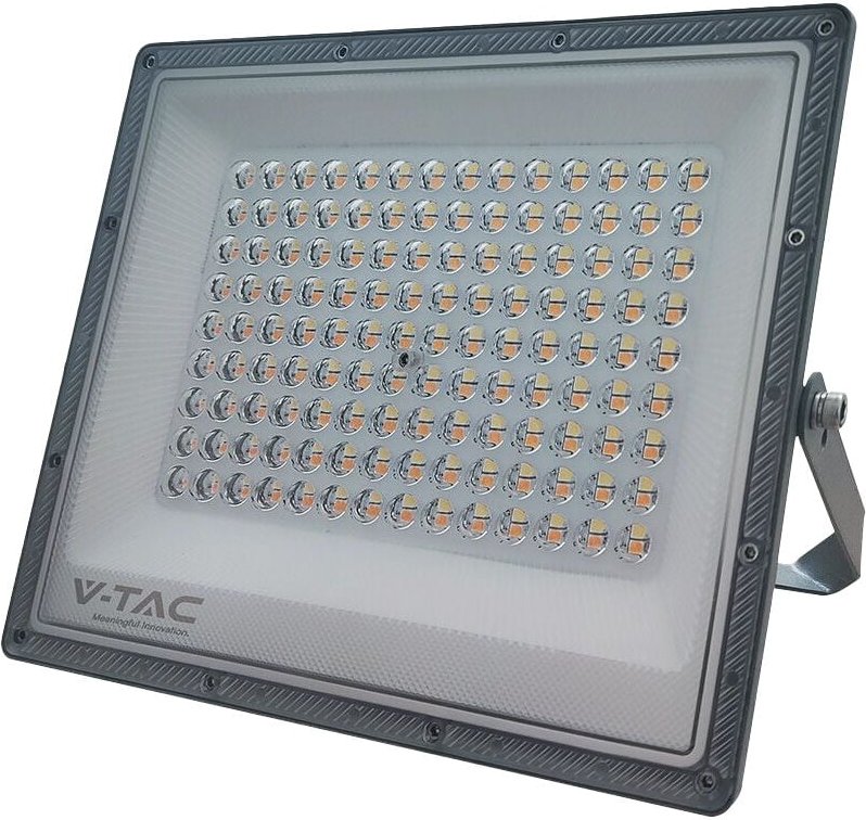 V-TAC LED-Fluter, VT-44050, EEK: F, 100 W, 8150 lm, CCT, IP65, grau