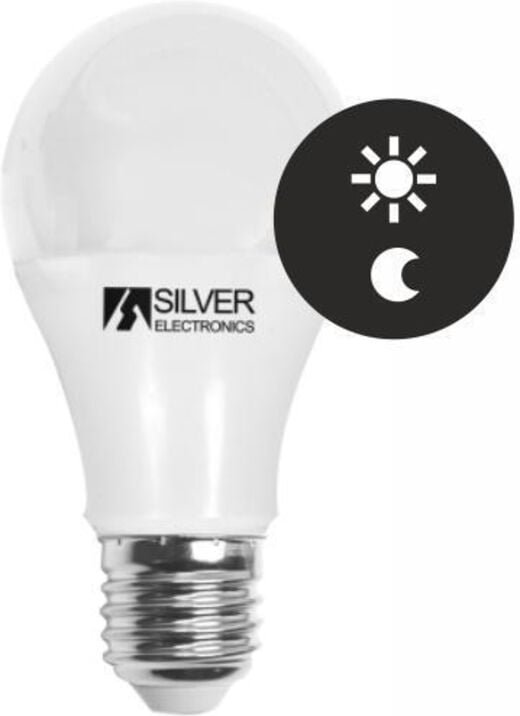 LED-Lampe E27 10W 230V 3000K Tag/Nacht SENSOR