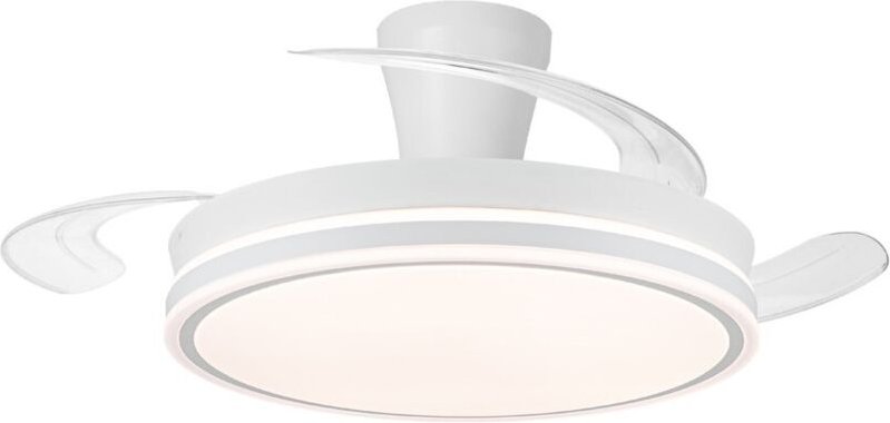 Supereco Long 45W 4400Lm CCT LED-Ventilator mit einziehbaren Flügeln