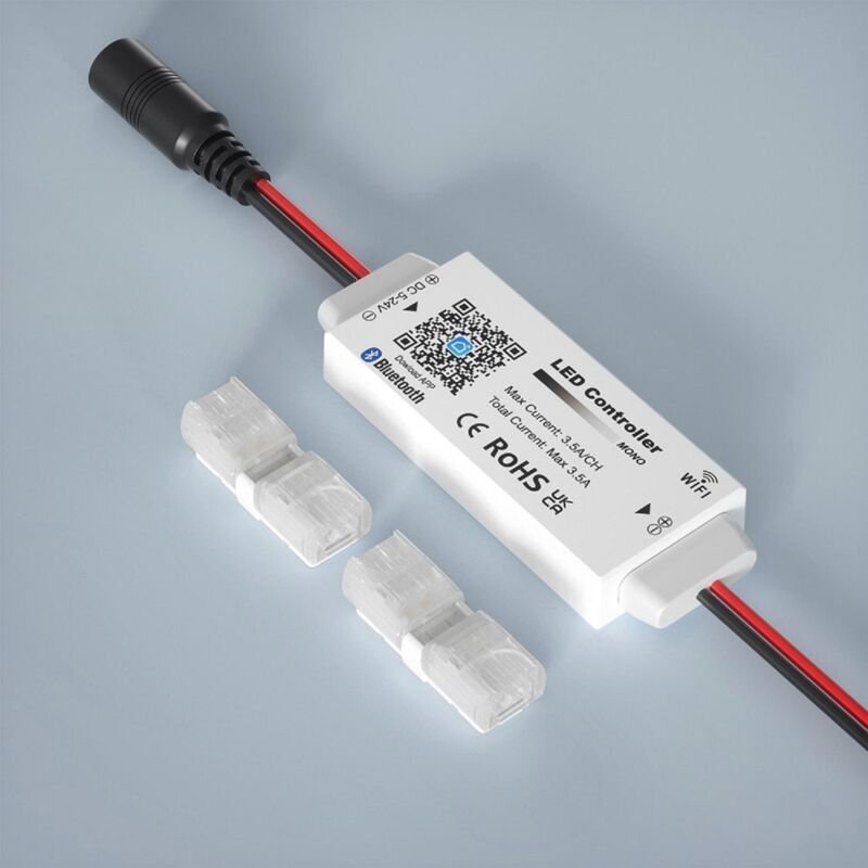 Thumbnail - Controller Dimmer WiFi für LED-Streifen Einfarbig 5/24V dc Einfarbig