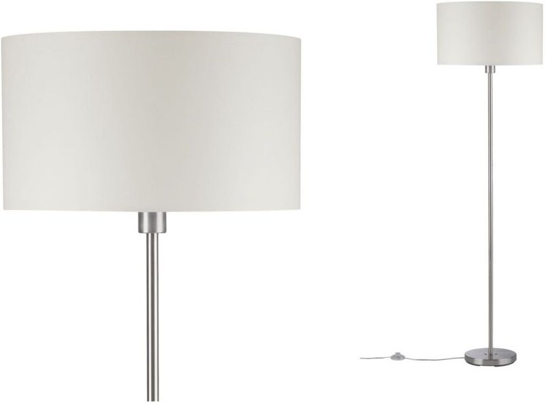 Tessa Stehleuchte max.1x60W E27 Creme Stoff