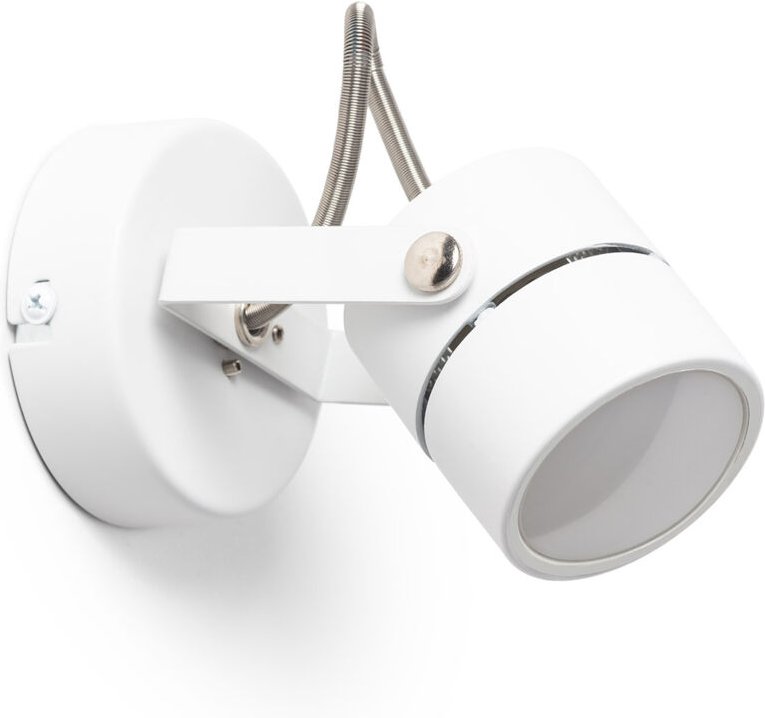 Wandleuchte Weiß für GU10-Glühbirne Flex Direct Weiß