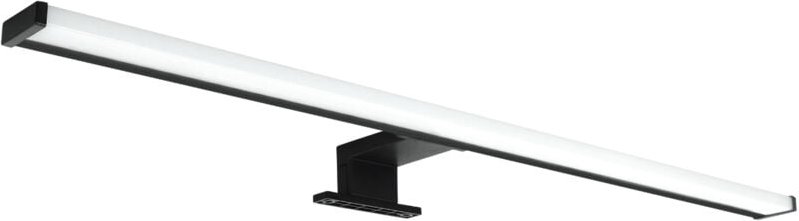 Badezimmer-Wandleuchte über dem Spiegel NERON LED 8W 4000K IP44 schwarz