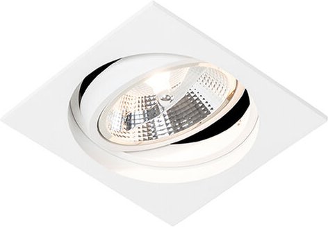 Modernes versenktes Spotweiß verstellbar - Chuck 111