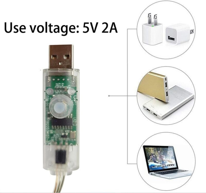 Tuya Bluetooth LED Lichterketten RGB Phantom Farbset