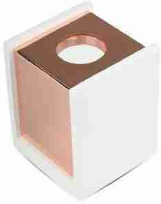 LED3115 VT-860 14W LED Außenwandleuchte (L16B16,5H16,4mm) 3000K Schwarz Gehäuse IP65