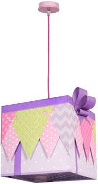 Fabrilamp - Meine Lampe - Pendelleuchte Peq. Serie Blau & Rot 1xe27 Regx25d