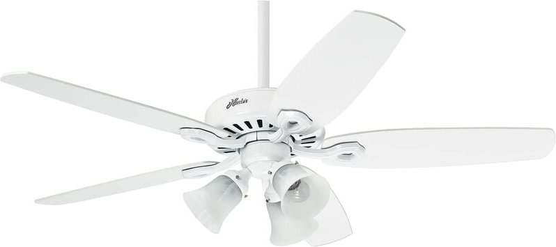 Thumbnail - Deckenventilator Builder Plus Weiß mit Licht