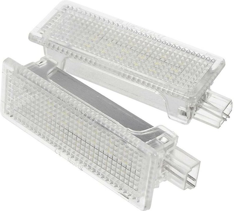 Woosien - 2 Stück LED-Fußraum-Untertürleuchte 63316972605 für - E82 E90 E60 E63 E65 E70