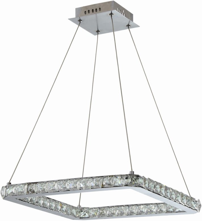 LORDS LED-Hängelampe in Chrom, Modell CANDELLUX 31-34854