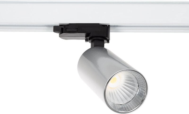 Led Strahler 3-Phasenstromschiene 9W cct Misoh (2700K - 4000K - 6000K) 38º cct Schwarz / Silber