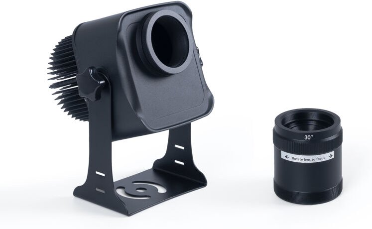 Gobo led logo projektor - 30W - 30° Optik - Außenbereich -