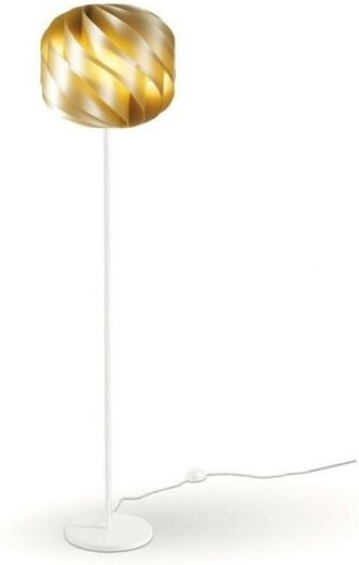 New Gold Metal Base and Stem Stehlampe Cm. 40 x 17 Uhr