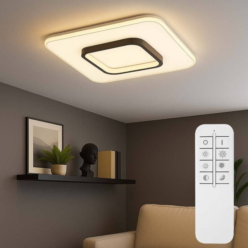 Globo - deckenleuchte - Lima - weiß - metall - led - 48273-50