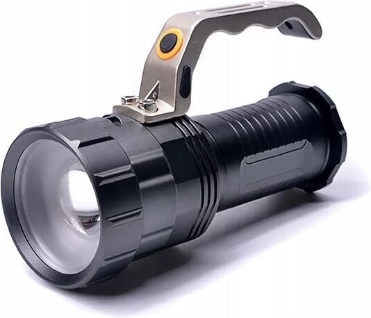 LEISTUNGSSTARKE LED-POLIZEI-TASCHENLAMPE ZOOM-SUCHE 3xAK T-6