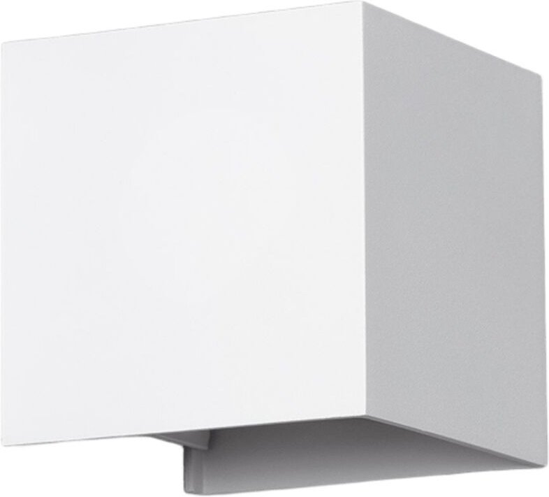 Ledkia - LED-Wandleuchte Aussen 6W Aluminium beidseitige Beleuchtung Eros Weiss 2700K Warmweiß