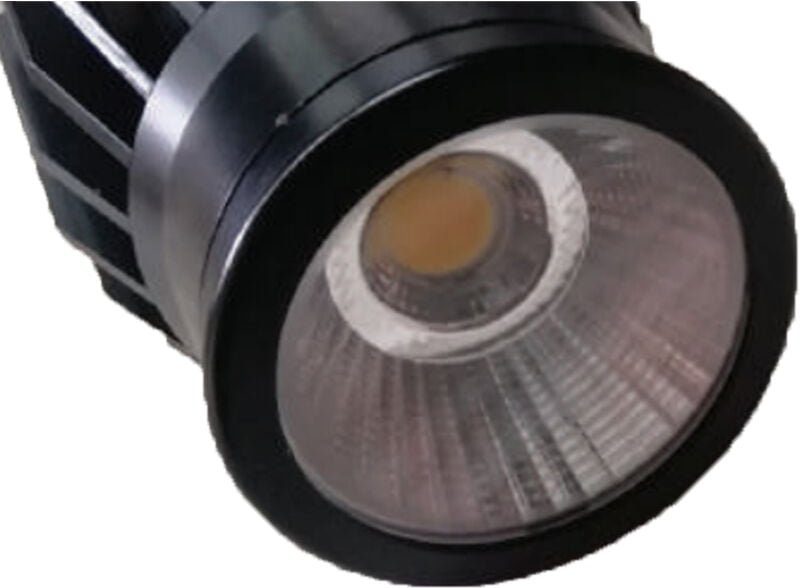 Thumbnail - V-TAC 18W Runder LED-Einbaustrahler in Aluminium, Schwarz, Warmweiß