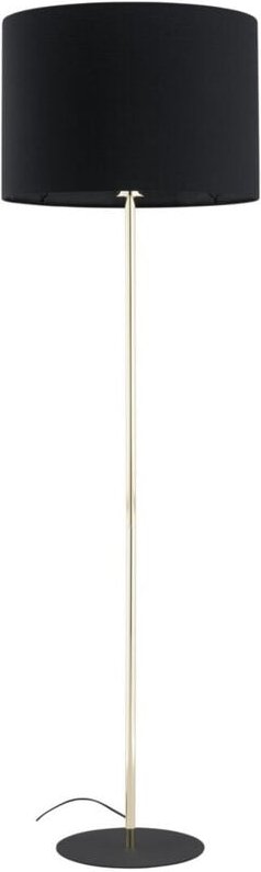 TK Umberto Stehlampe mit Schirm Schwarz 1xE27