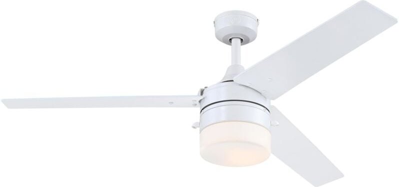 Outdoor Deckenventilator Riverton Weiß mit Licht