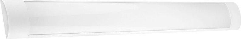 Gebogener LED-Bildschirm (20 W, 6400 K, 2200 lm) IP20, 120 x 8,5 cm, Farbe Weiß